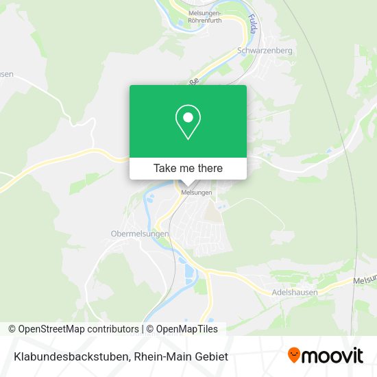 Карта Klabundesbackstuben
