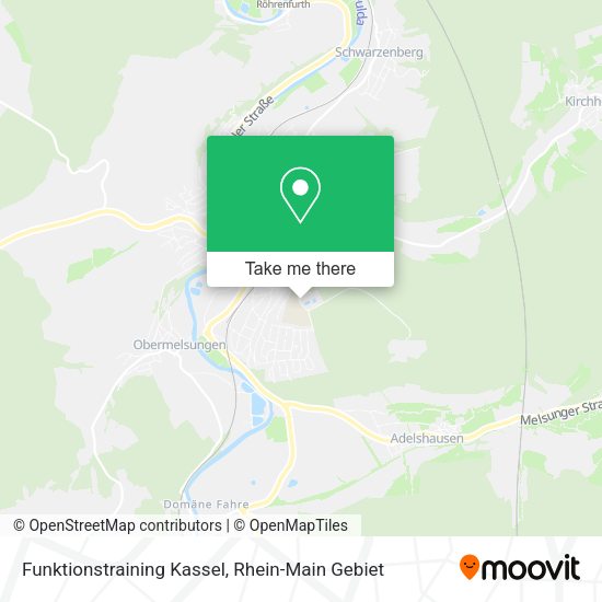 Карта Funktionstraining Kassel