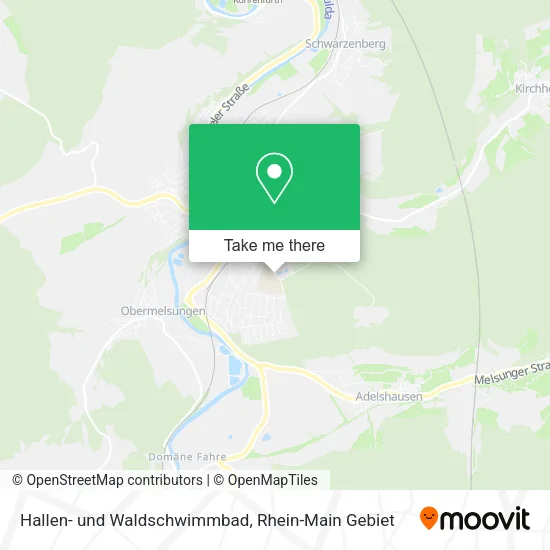 Карта Hallen- und Waldschwimmbad