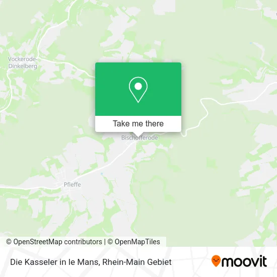 Карта Die Kasseler in le Mans