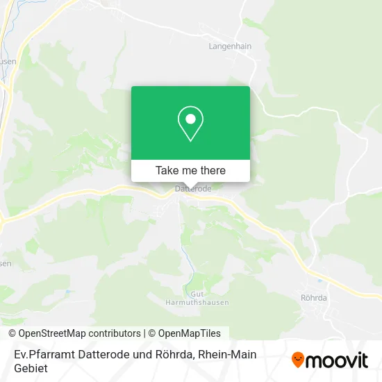 Карта Ev.Pfarramt Datterode und Röhrda