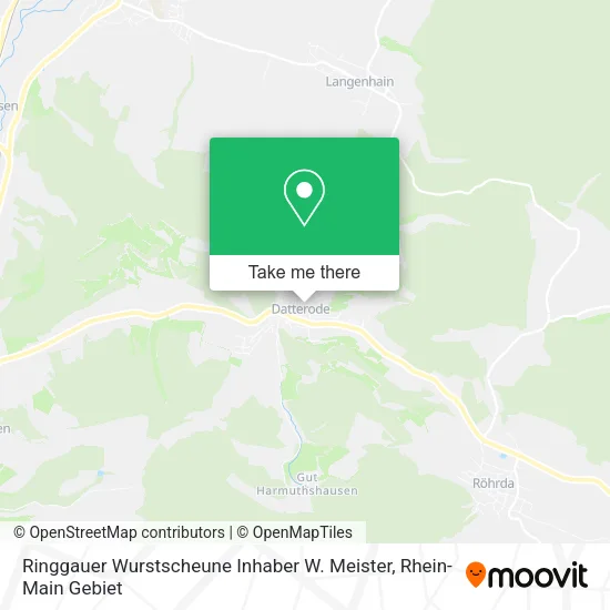 Карта Ringgauer Wurstscheune Inhaber W. Meister