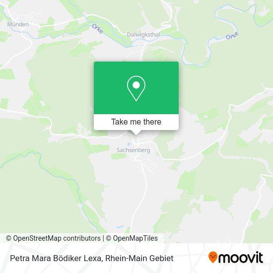 Карта Petra Mara Bödiker Lexa