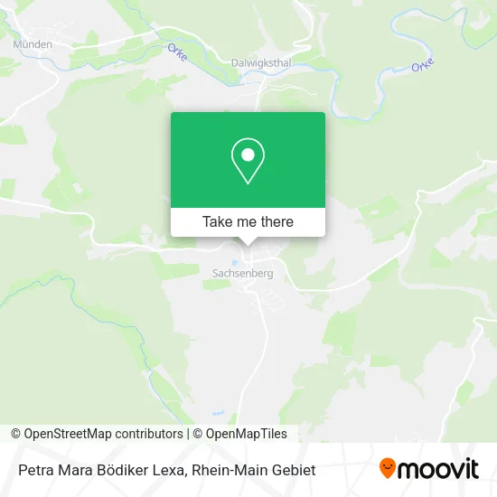 Карта Petra Mara Bödiker Lexa