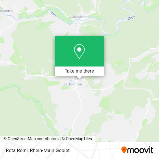 Карта Reta Reinl