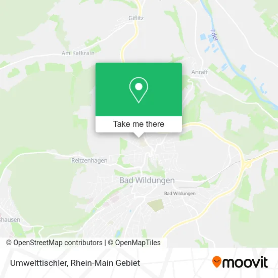 Карта Umwelttischler