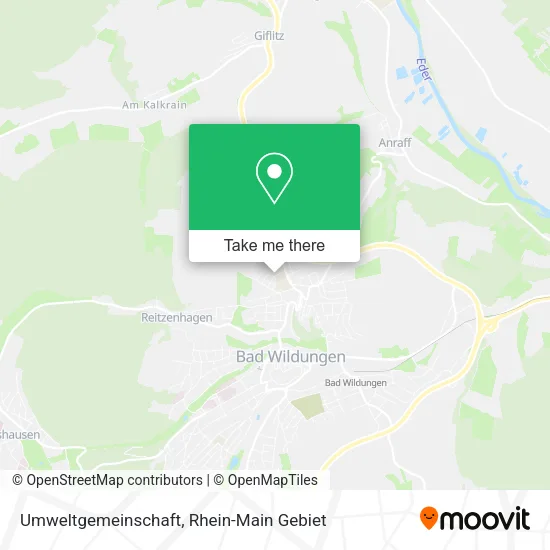 Карта Umweltgemeinschaft