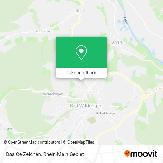 Карта Das Ce-Zeichen