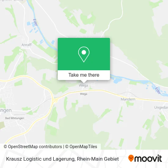 Карта Krausz Logistic und Lagerung