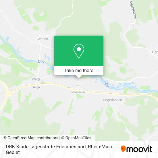Карта DRK Kindertagesstätte Ederauenland