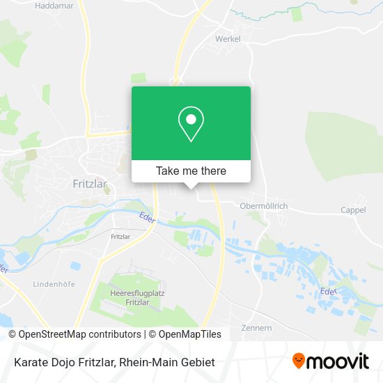 Карта Karate Dojo Fritzlar