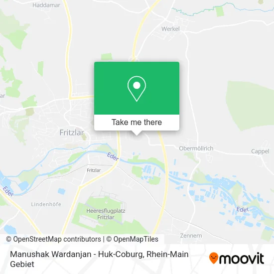 Карта Manushak Wardanjan - Huk-Coburg