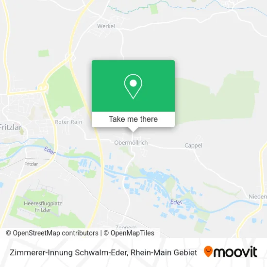 Карта Zimmerer-Innung Schwalm-Eder