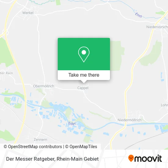 Карта Der Messer Ratgeber
