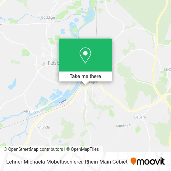 Карта Lehner Michaela Möbeltischlerei