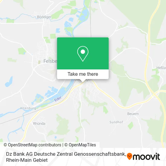 Карта Dz Bank AG Deutsche Zentral Genossenschaftsbank