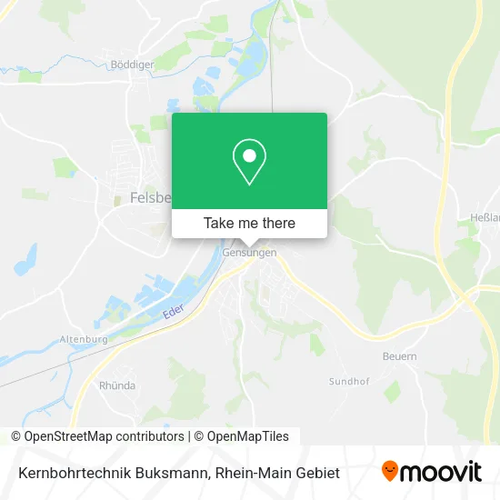 Карта Kernbohrtechnik Buksmann