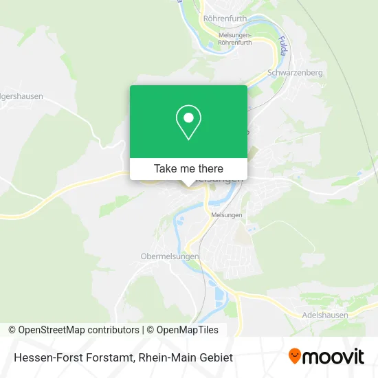 Карта Hessen-Forst Forstamt