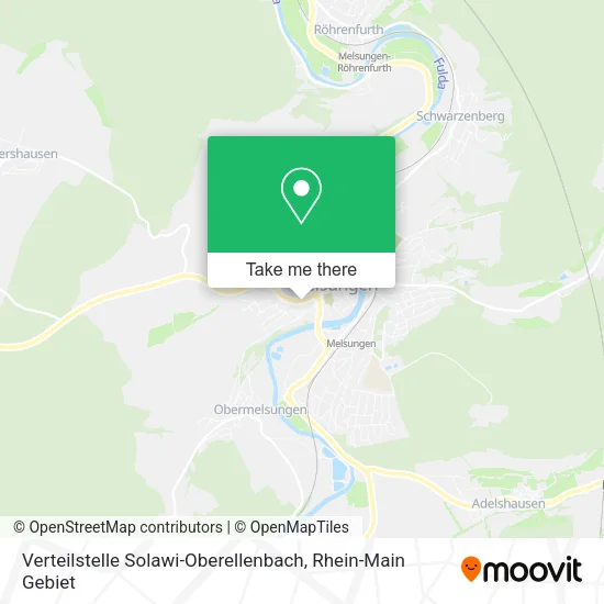 Карта Verteilstelle Solawi-Oberellenbach