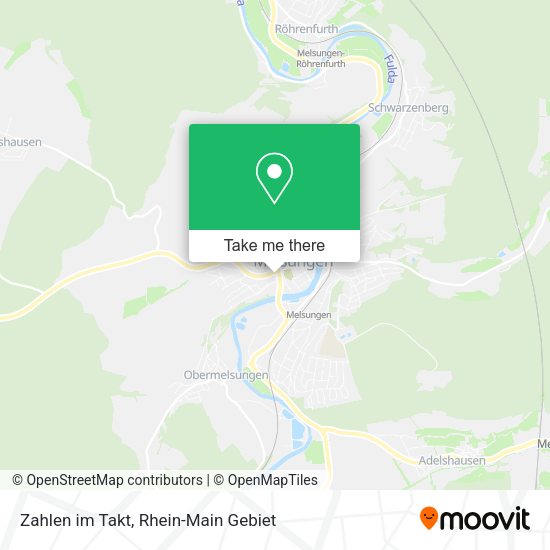 Карта Zahlen im Takt