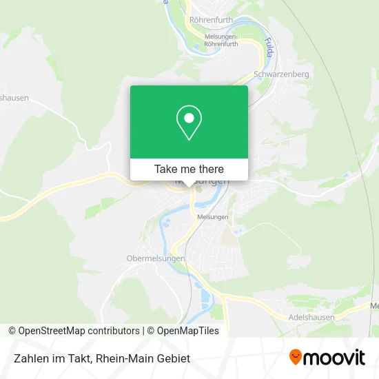 Карта Zahlen im Takt