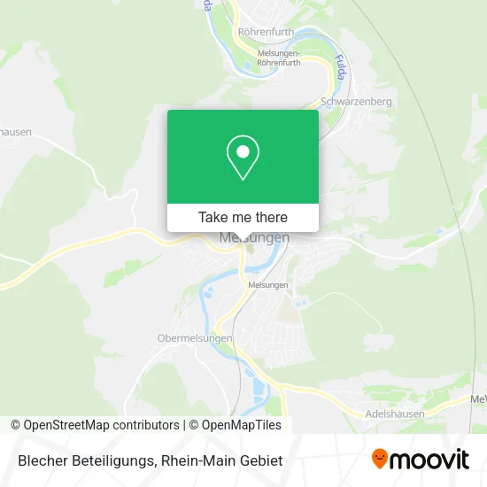 Карта Blecher Beteiligungs