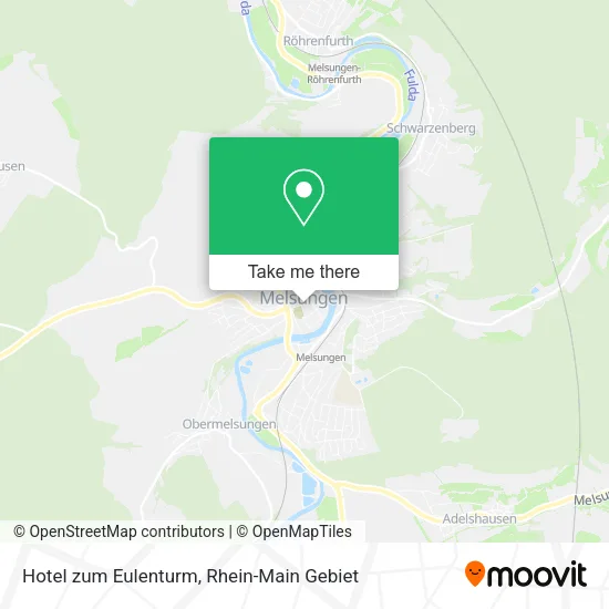 Карта Hotel zum Eulenturm
