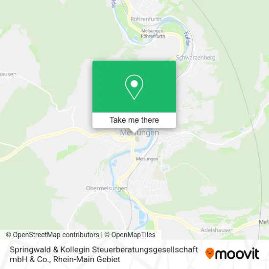 Карта Springwald & Kollegin Steuerberatungsgesellschaft mbH & Co.