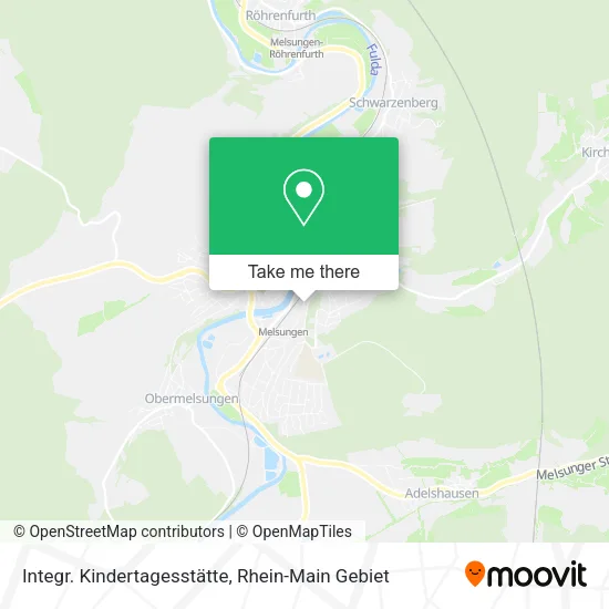 Карта Integr. Kindertagesstätte