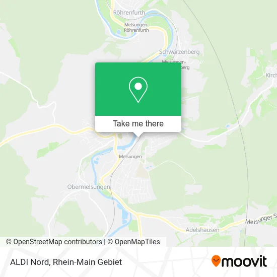 ALDI Nord map