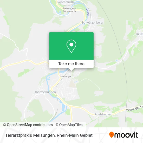 Карта Tierarztpraxis Melsungen