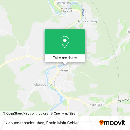 Карта Klabundesbackstuben