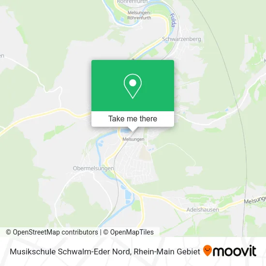 Карта Musikschule Schwalm-Eder Nord