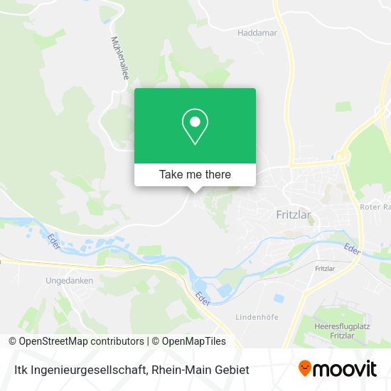 Карта Itk Ingenieurgesellschaft