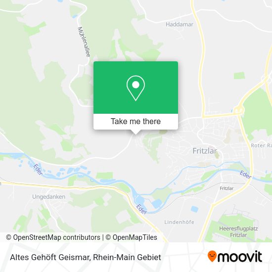 Карта Altes Gehöft Geismar