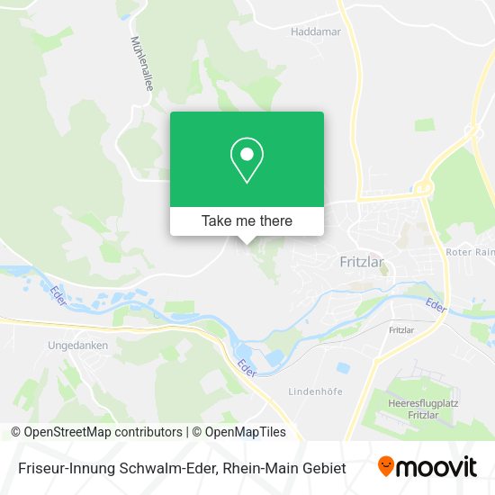 Карта Friseur-Innung Schwalm-Eder