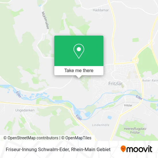 Карта Friseur-Innung Schwalm-Eder