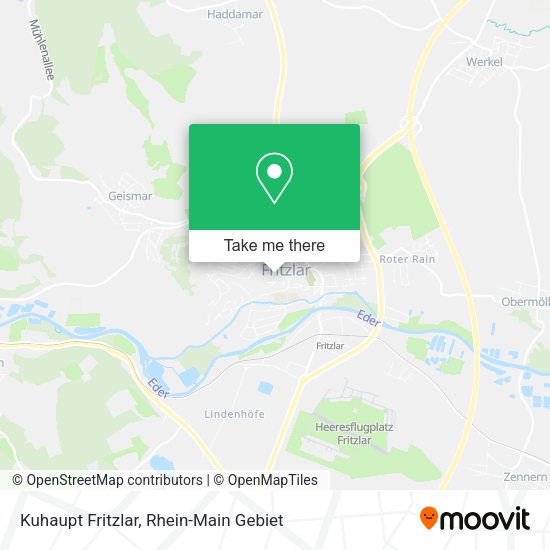Карта Kuhaupt Fritzlar