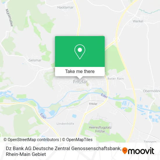 Карта Dz Bank AG Deutsche Zentral Genossenschaftsbank