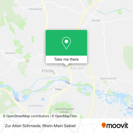Карта Zur Alten Schmiede