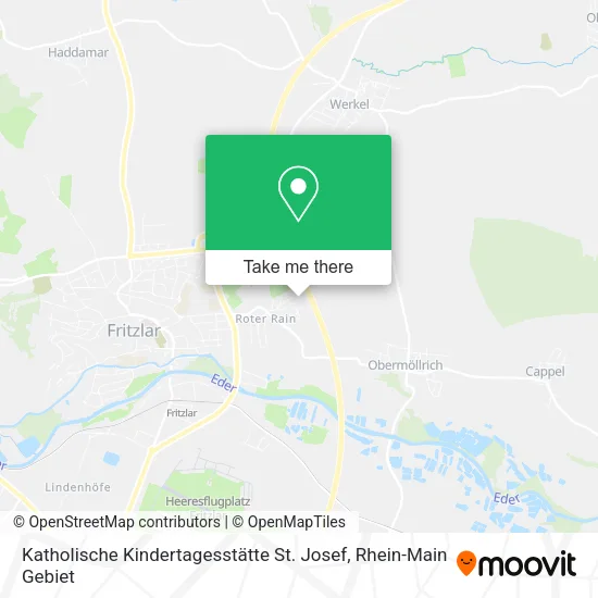 Карта Katholische Kindertagesstätte St. Josef