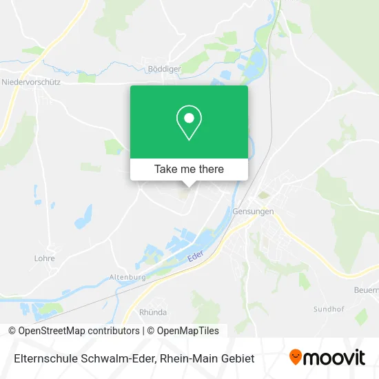Карта Elternschule Schwalm-Eder