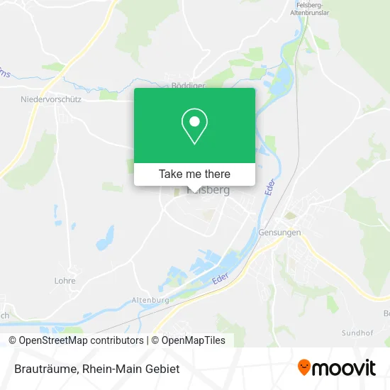 Карта Brauträume