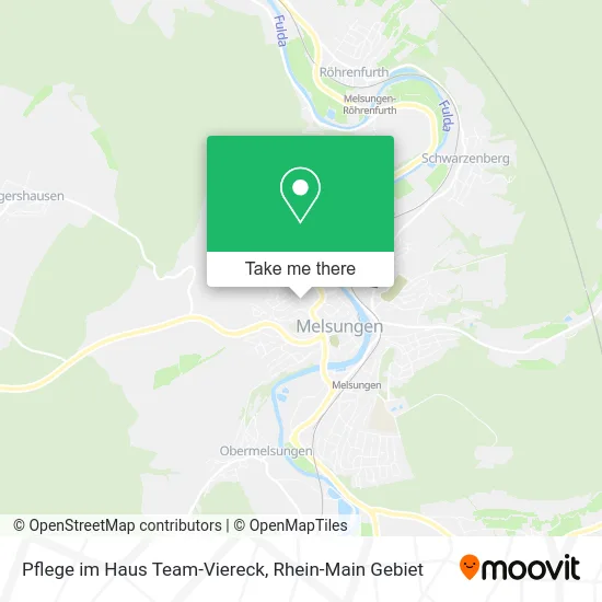 Карта Pflege im Haus Team-Viereck