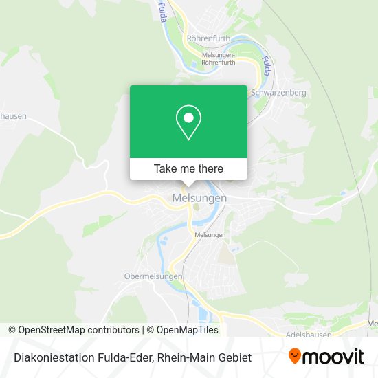 Карта Diakoniestation Fulda-Eder