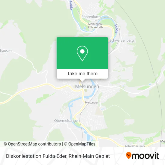 Карта Diakoniestation Fulda-Eder