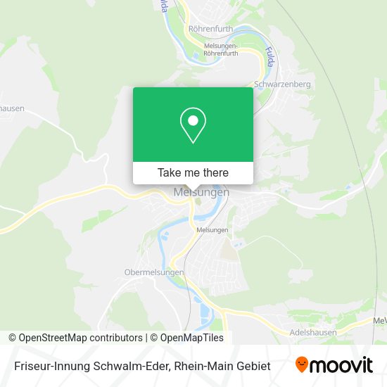 Карта Friseur-Innung Schwalm-Eder