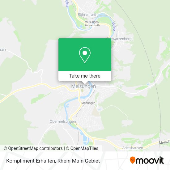 Карта Kompliment Erhalten