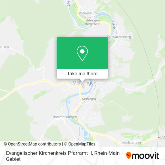 Карта Evangelischer Kirchenkreis Pfarramt II