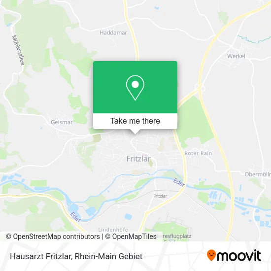 Карта Hausarzt Fritzlar